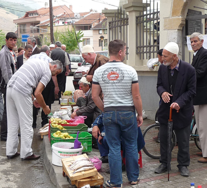 Market in Kosovo